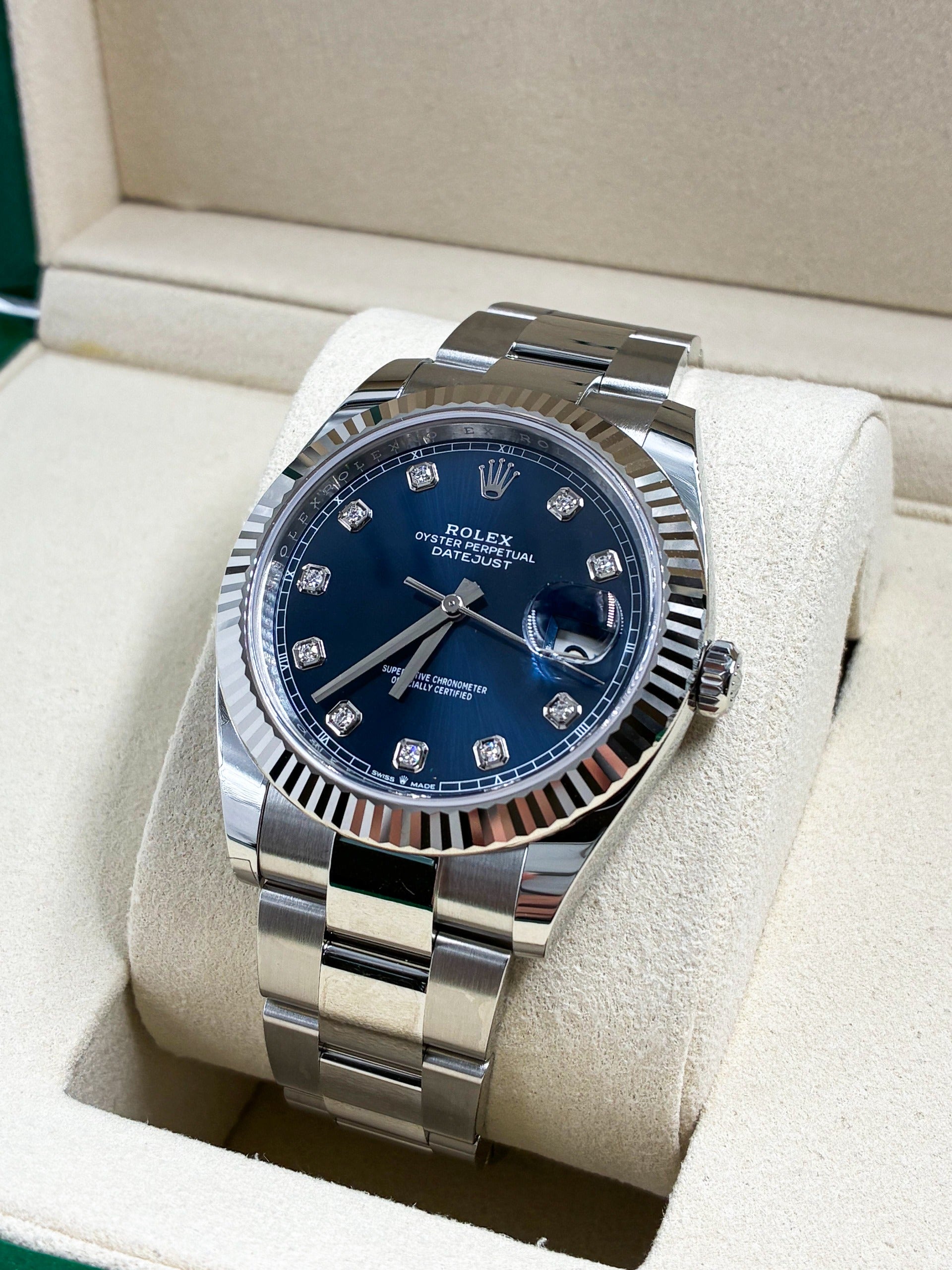Rolex Datejust 41 126334G Blue Oyster 2026