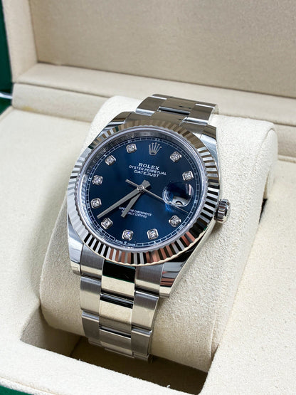 Rolex Datejust 41 126334G Blue Oyster 2026