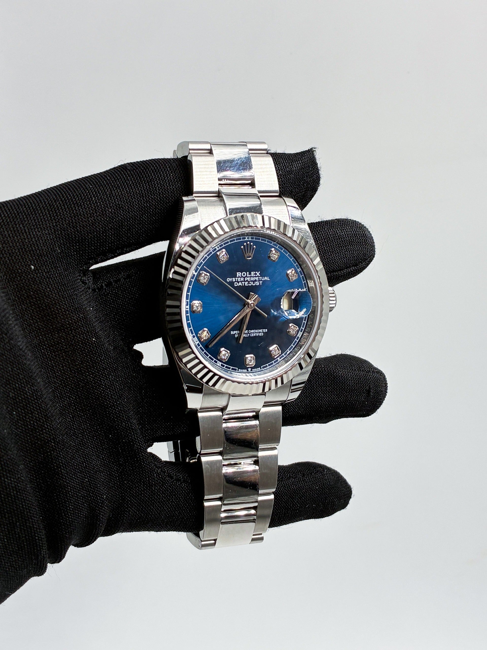 Rolex Datejust 41 126334G Blue Oyster 2026