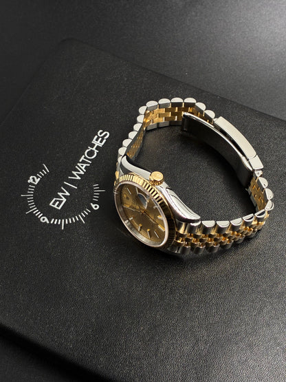 Rolex Datejust 36 126233 Champagne Index Dial Jubilee