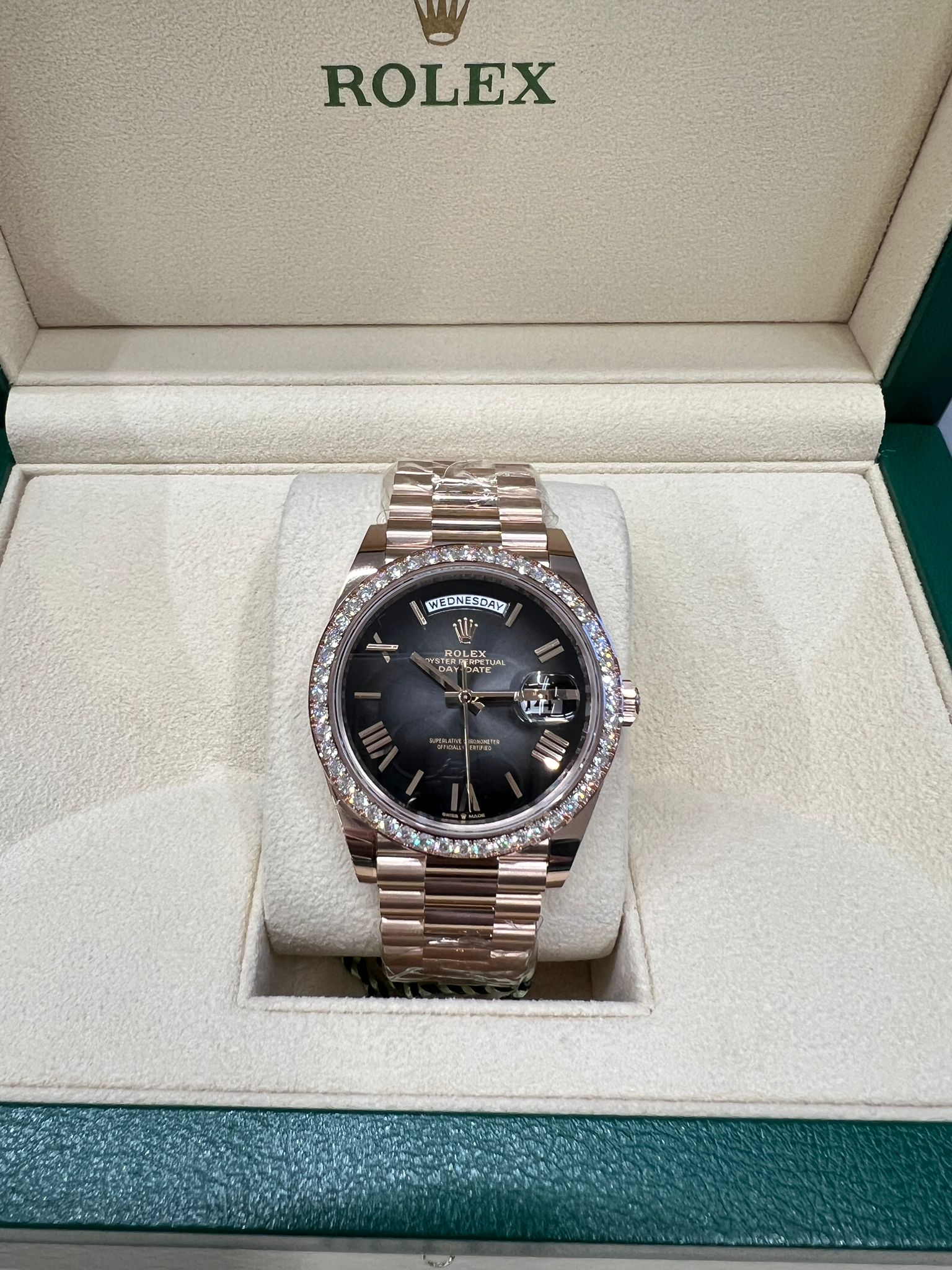 Rolex Day-Date 40 228345RBR Grey Ombre Roman 2024