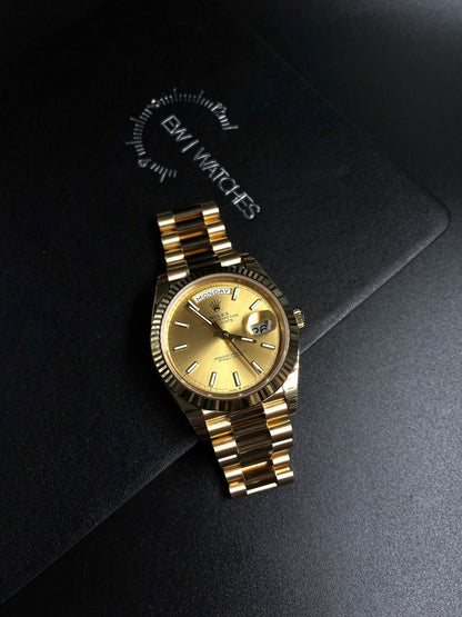 Rolex Day-Date 40 228238 Champagne Index