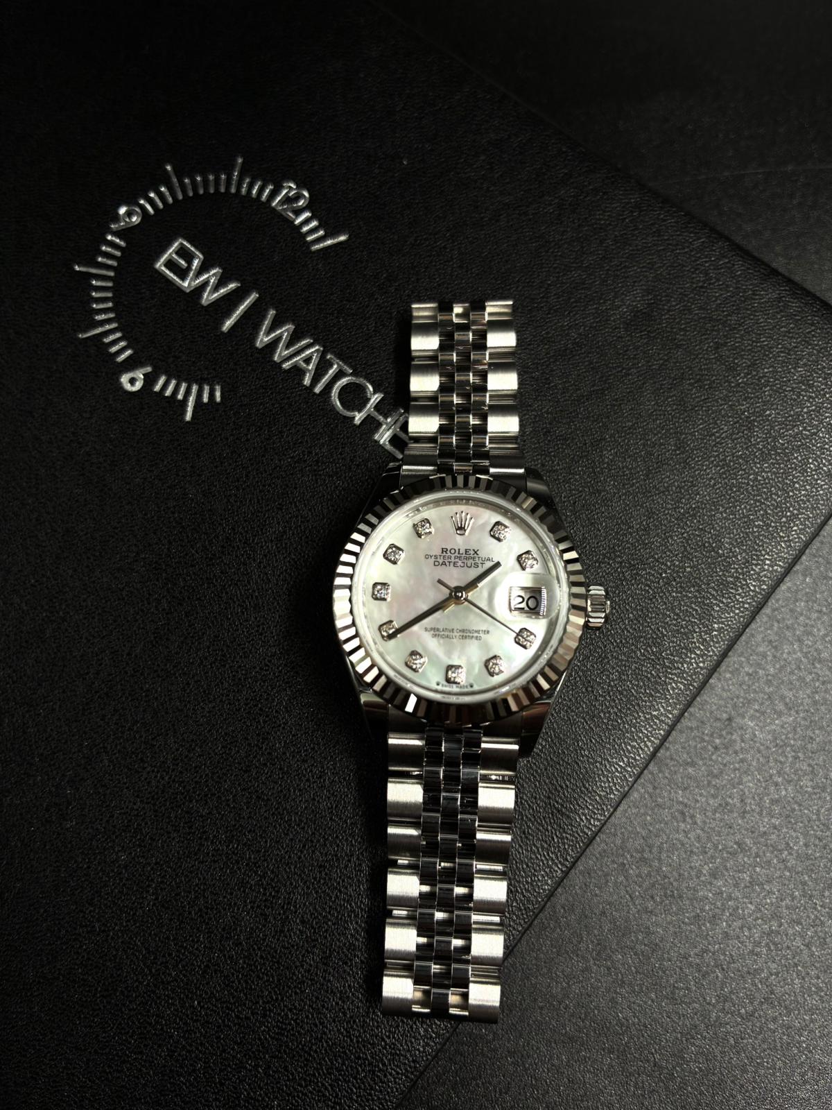 Rolex Lady-Datejust 279174NG White Jubilee 2025