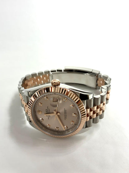 Rolex Datejust 41 126331G Sundust Diamond Dial Jubilee