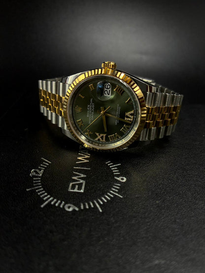 Rolex Datejust 36 126233 Green VIIX Jubilee 2025