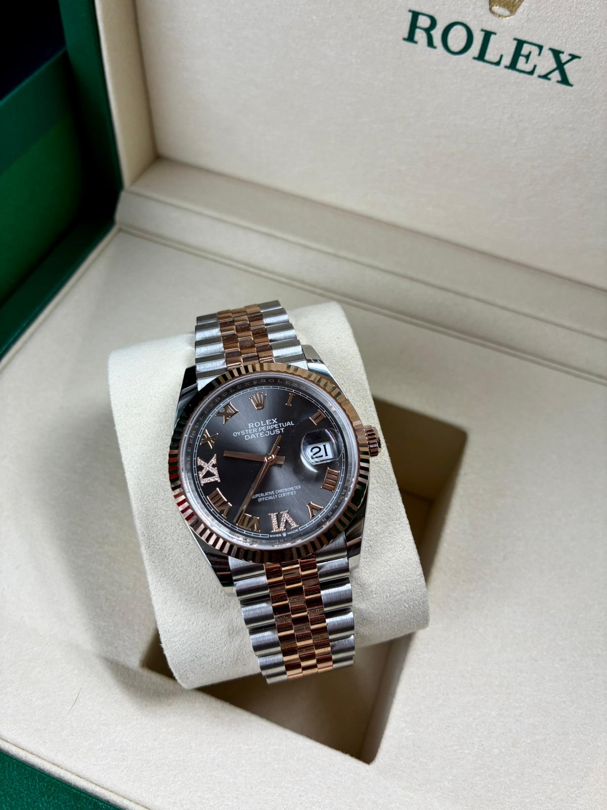 Rolex Datejust 36 126231 Grey VIIX Roman Jubilee 2026
