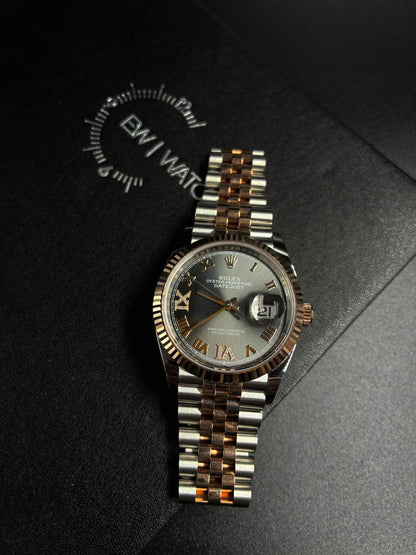 Rolex Datejust 36 126231 Grey VIIX Roman Jubilee 2026