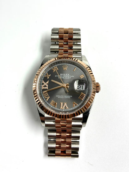 Rolex Datejust 36 126231 Grey VIIX Roman Jubilee 2026