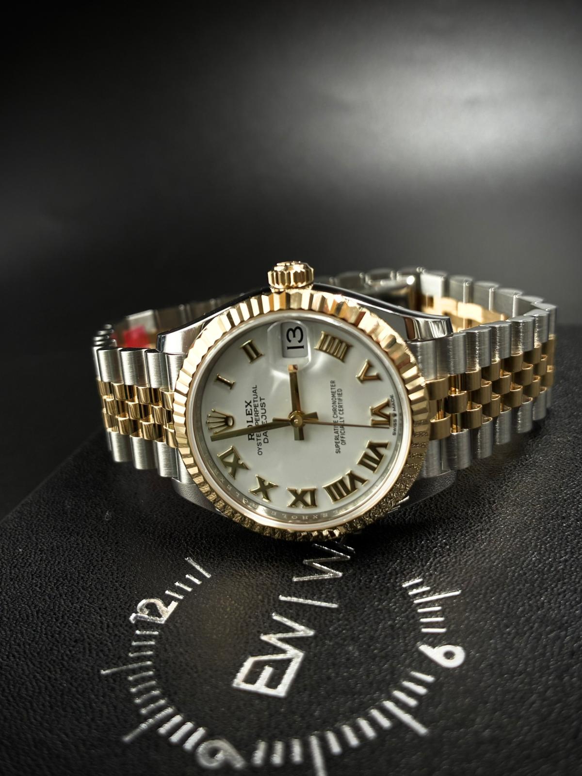Rolex Datejust 31 278273 White Roman Jubilee 2025
