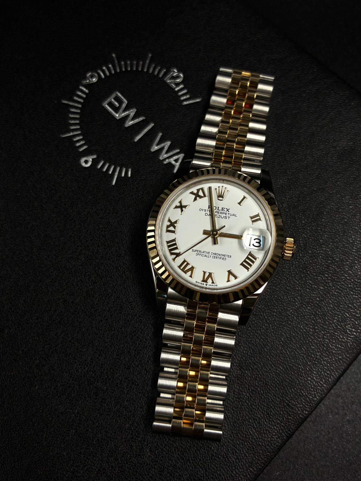 Rolex Datejust 31 278273 White Roman Jubilee 2025