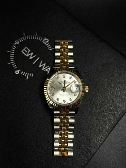 Rolex Lady-Datejust 279173G Silver Star Jubilee 2026