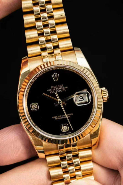 Rolex Datejust 36 116238 Black 2013 Full Set