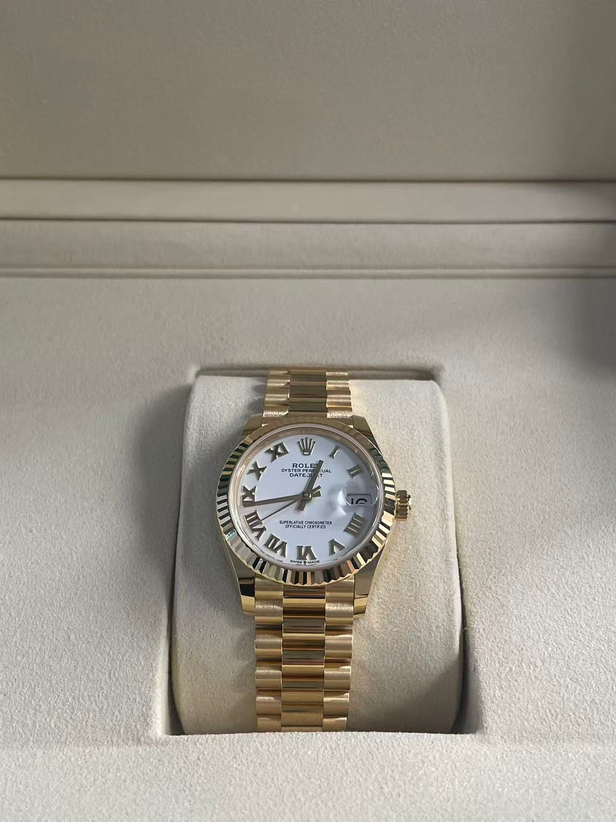 Rolex Datejust 31 278278 White Roman 2026