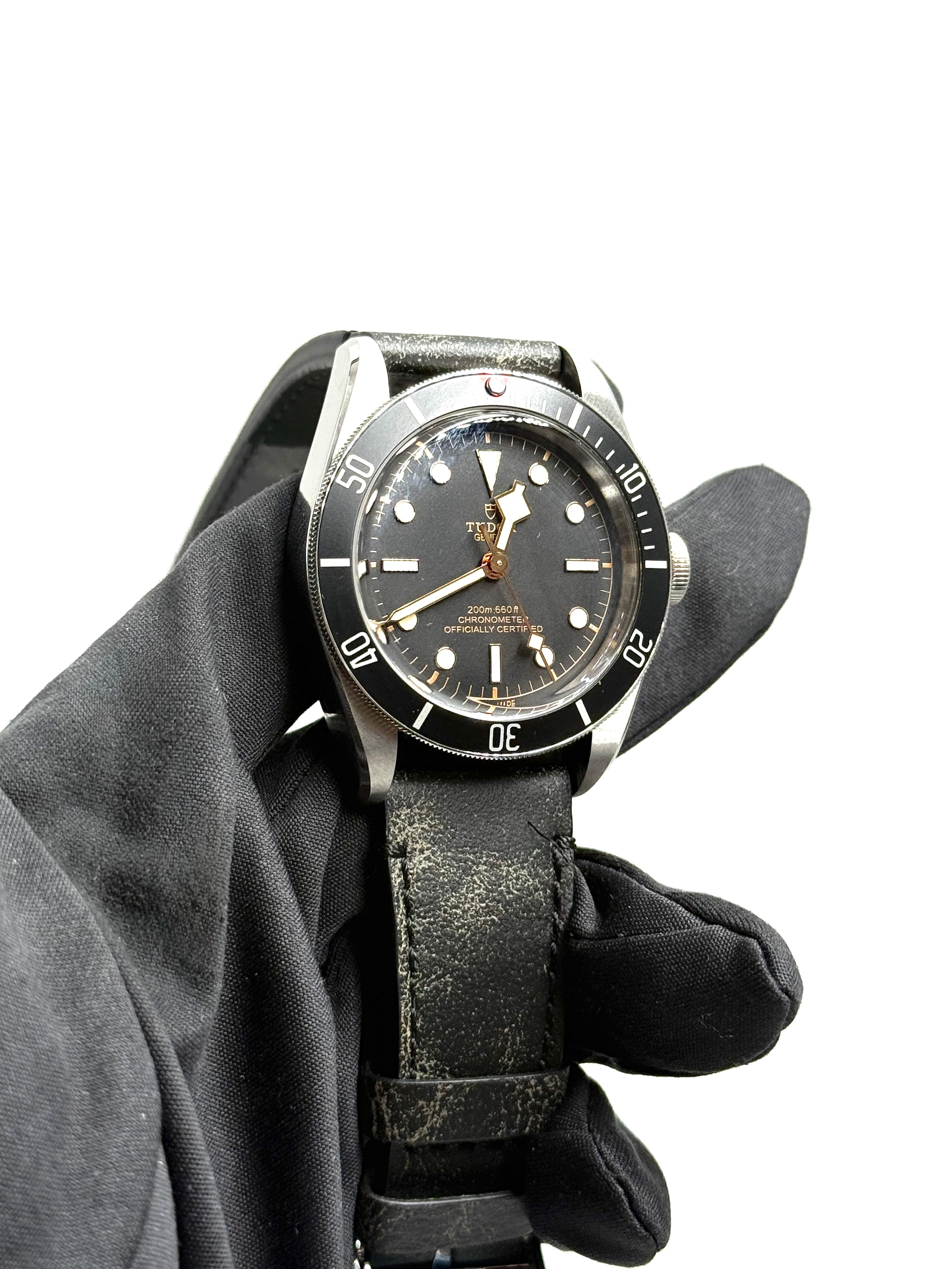 Tudor Black Bay 41mm 79230N-0008 Black Leather 2024 HWN