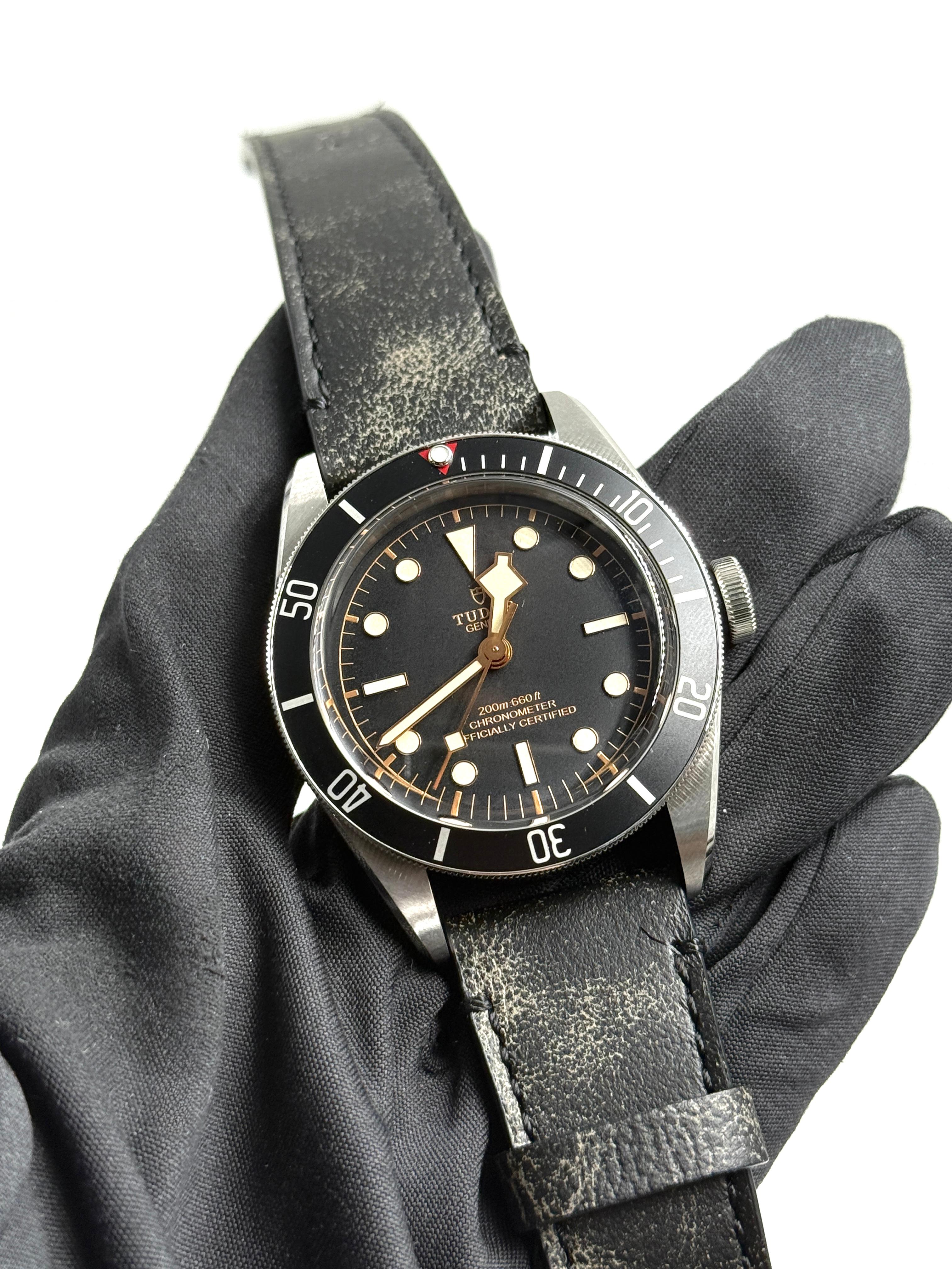 Tudor Black Bay 41mm 79230N-0008 Black Leather 2024 HWN