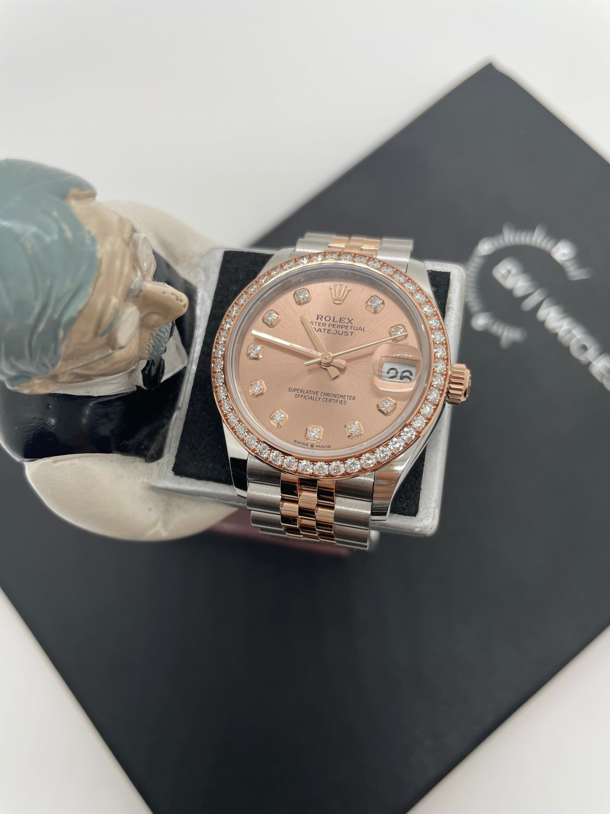 Rolex Datejust 31 278381RBR Pink Index Jubilee