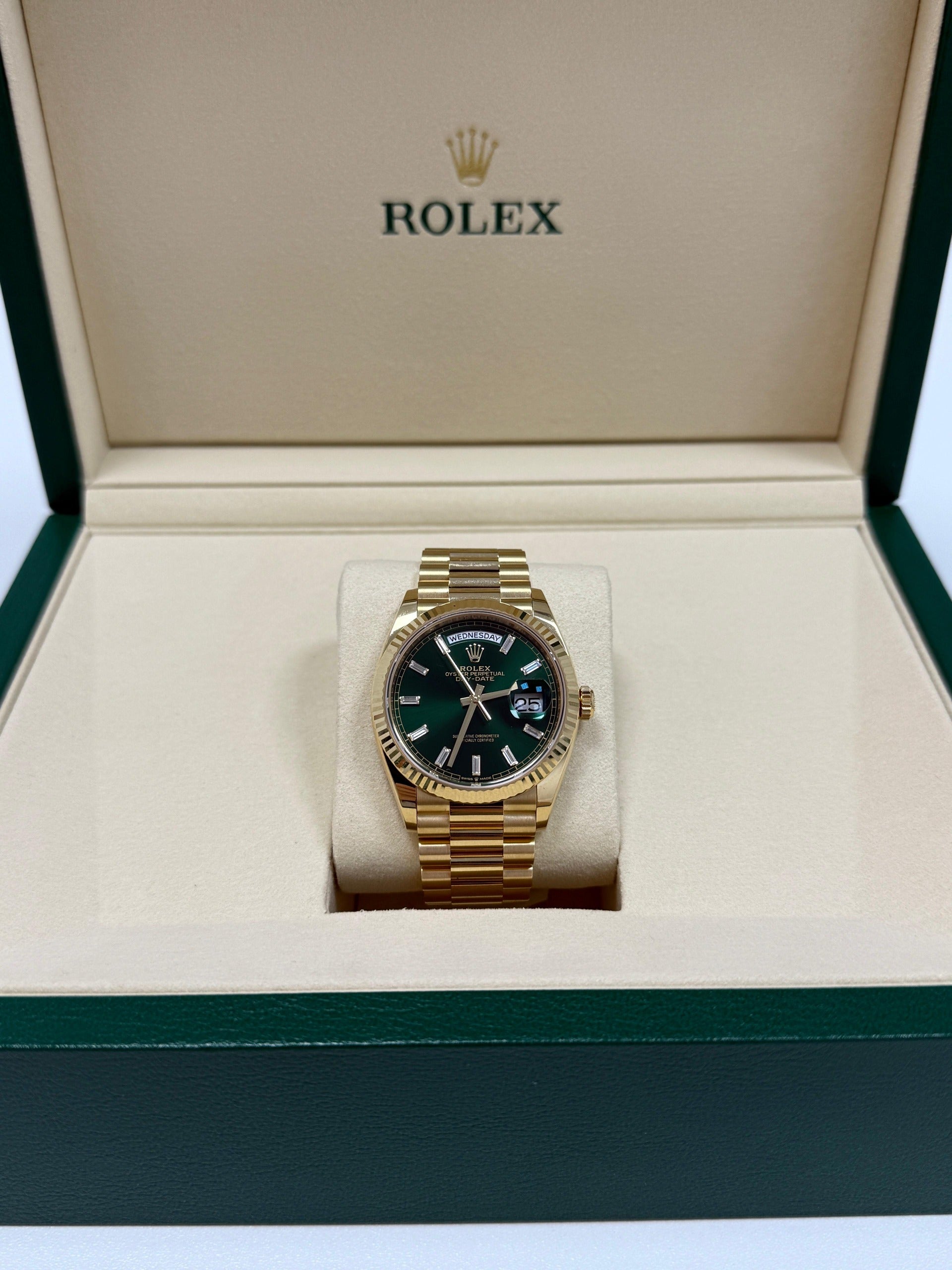 Day-Date 36 128238A GREEN