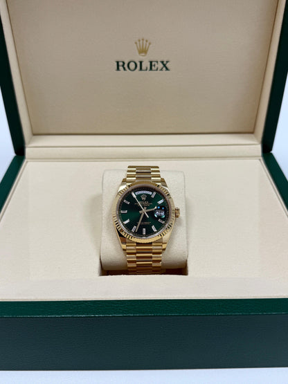 Day-Date 36 128238A GREEN