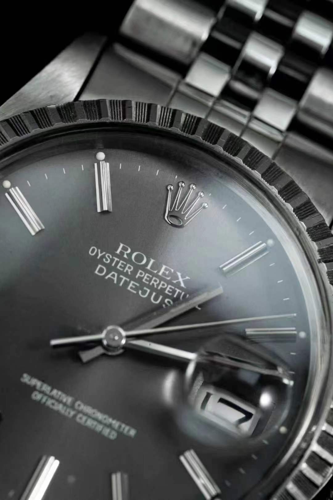 Rolex Datejust 36 16030 Grey Naked