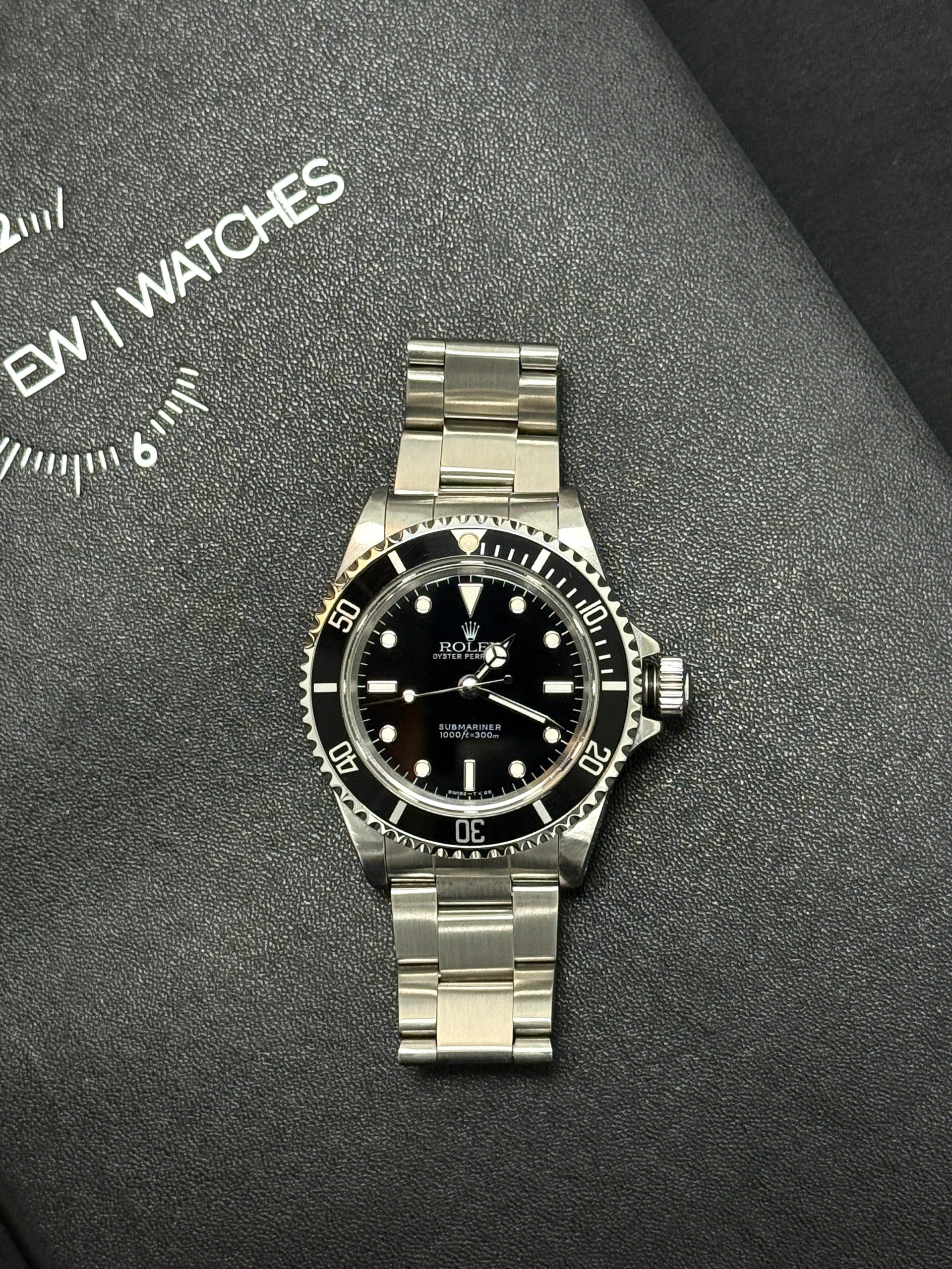 Rolex Submariner 14060 Black Oyster – EW Watches