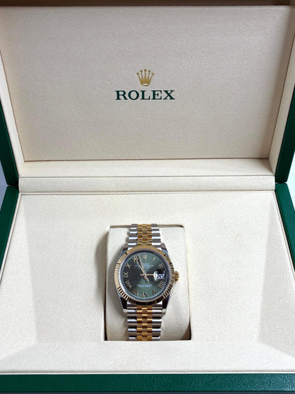 Rolex Datejust 36 126233 NEW GREEN ROMAN JUB 2026