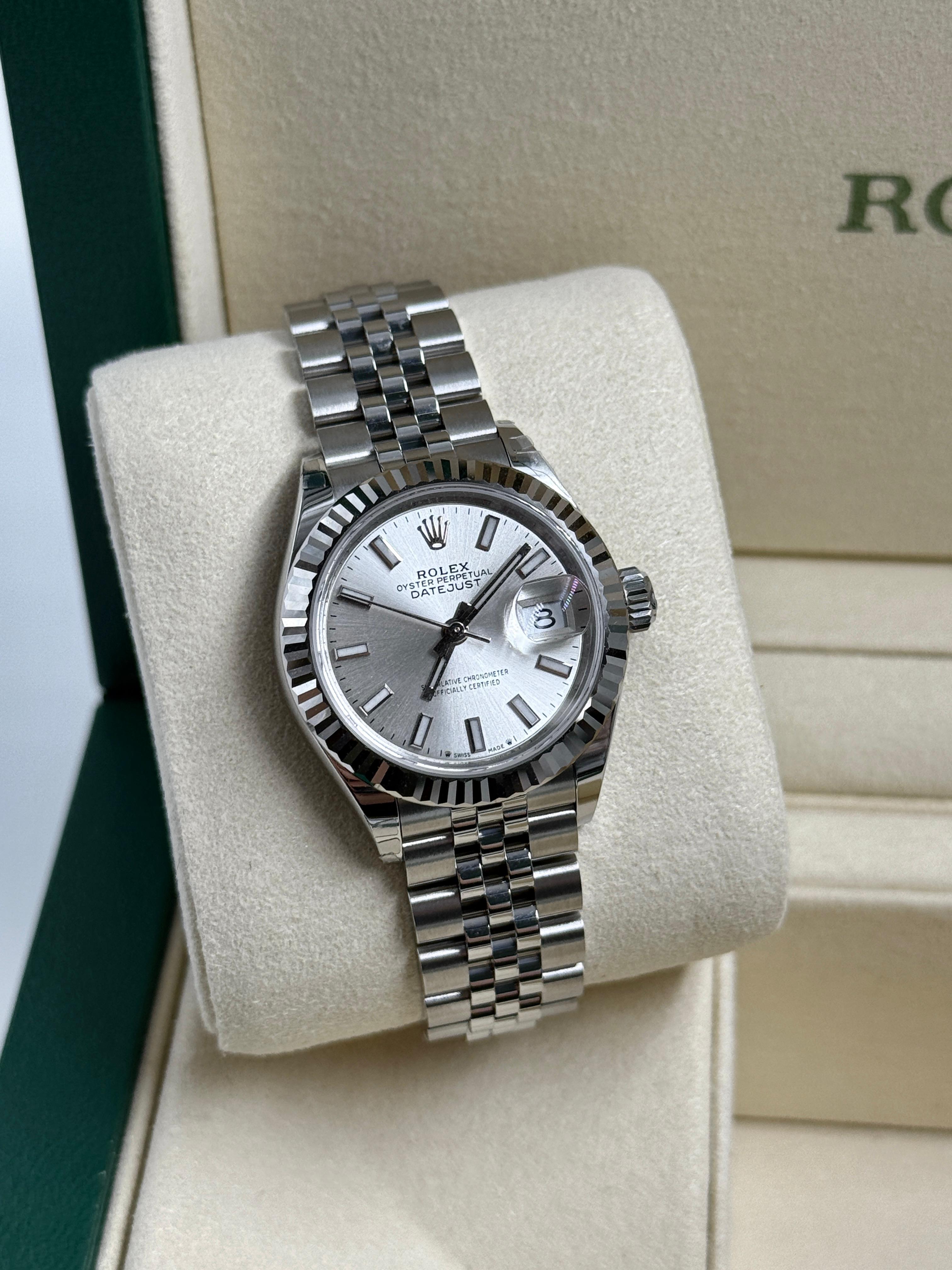 Rolex Lady-Datejust 279174 Silver Index Jubilee 2025