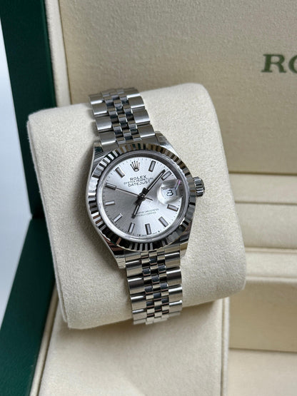 Rolex Lady-Datejust 279174 Silver Index Jubilee 2025