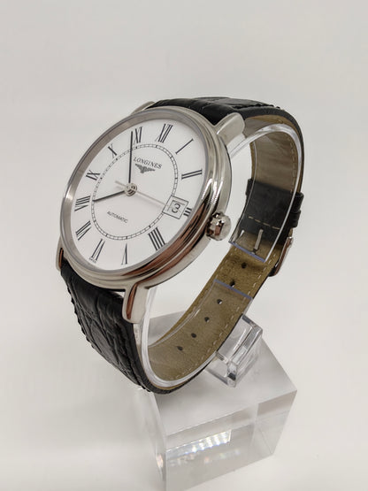 Longines White Automatic Presence Stainless L4.821.4.11.2  2026