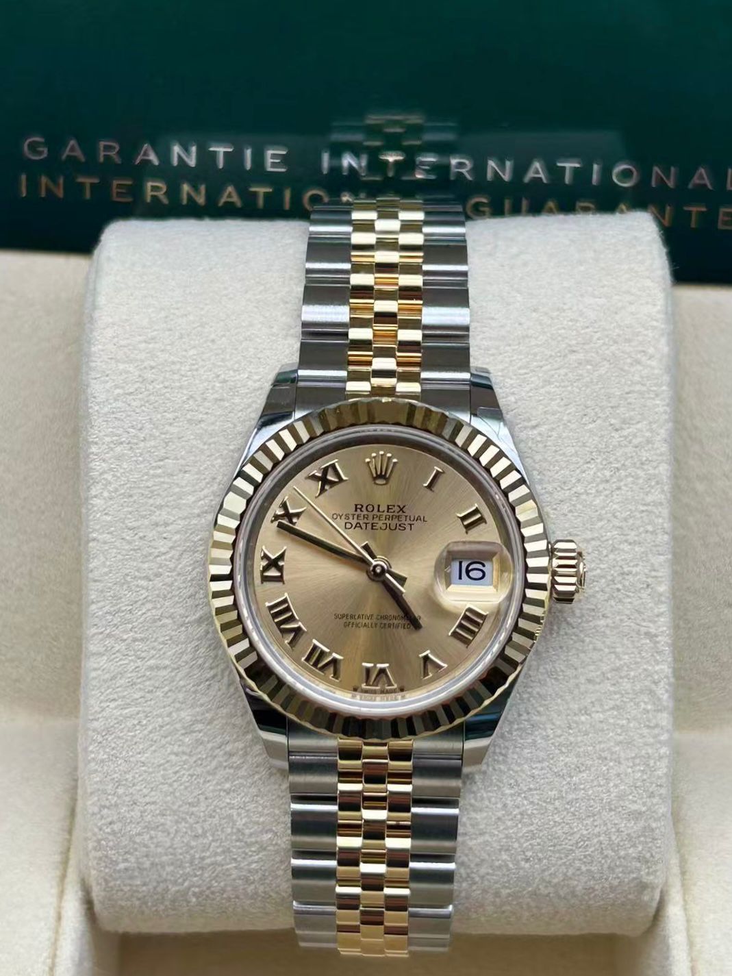 Rolex Lady-Datejust 279173 Champagne Roman Jubilee