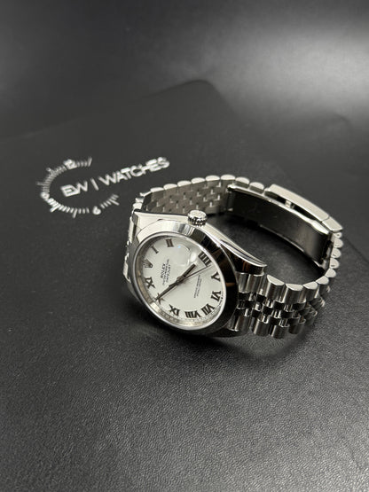 Rolex Datejust 41 126300 White Roman Jubilee 2024