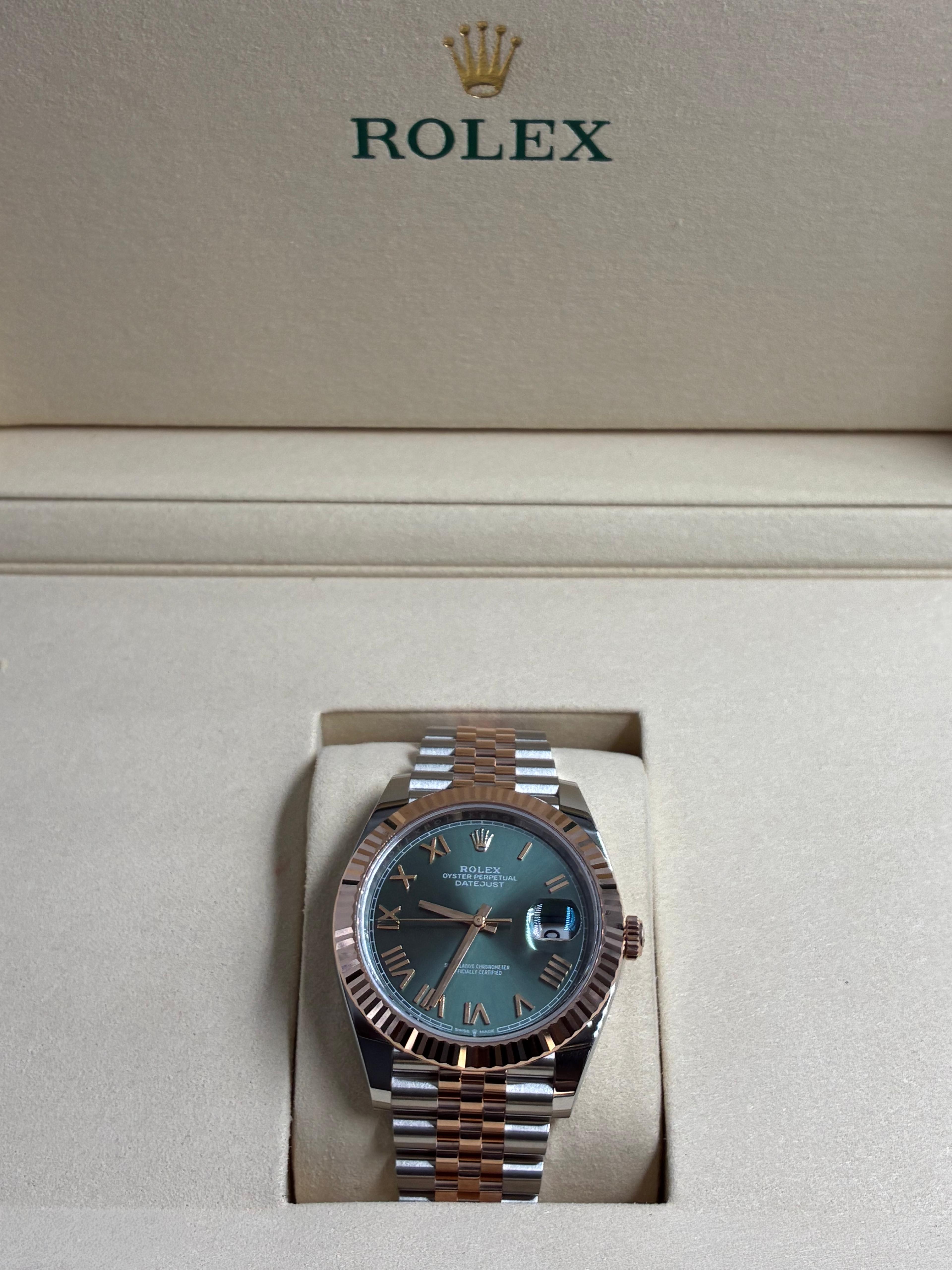 Rolex Datejust 41 126331 Green Roman Jub 2026