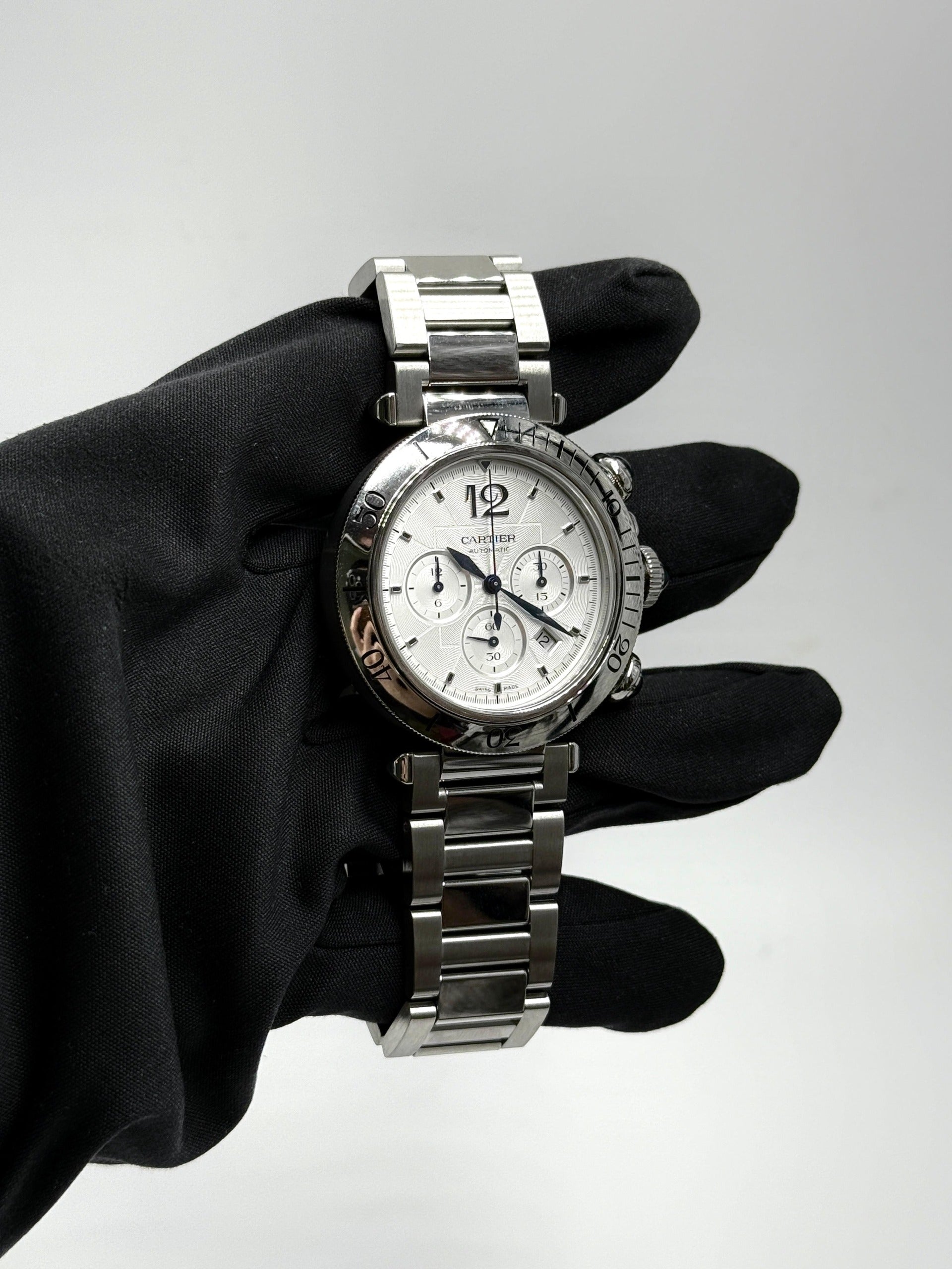 Cartier Pasha Chronograph Watch 41mm WSPA0018