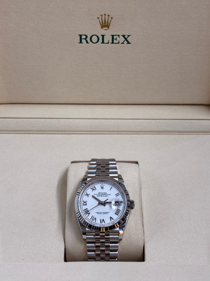 Rolex Datejust 36 126234 White Roman Jubilee 2026
