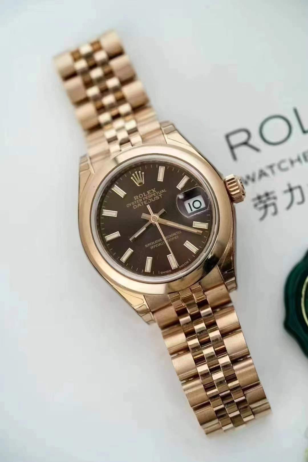 Rolex Lady-Datejust 279165 Brown 2015 Full Set