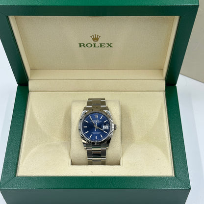 Rolex Datejust 36 126234 Blue Index Oyster 2025