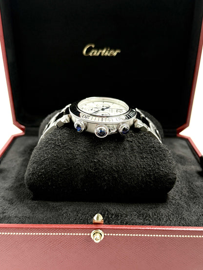Cartier Pasha Chronograph Watch 41mm WSPA0018