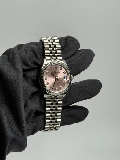 Rolex Datejust 31mm 278274G Pink Index JUB