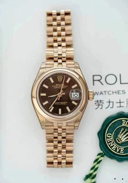 Rolex Lady-Datejust 279165 Brown 2015 Full Set