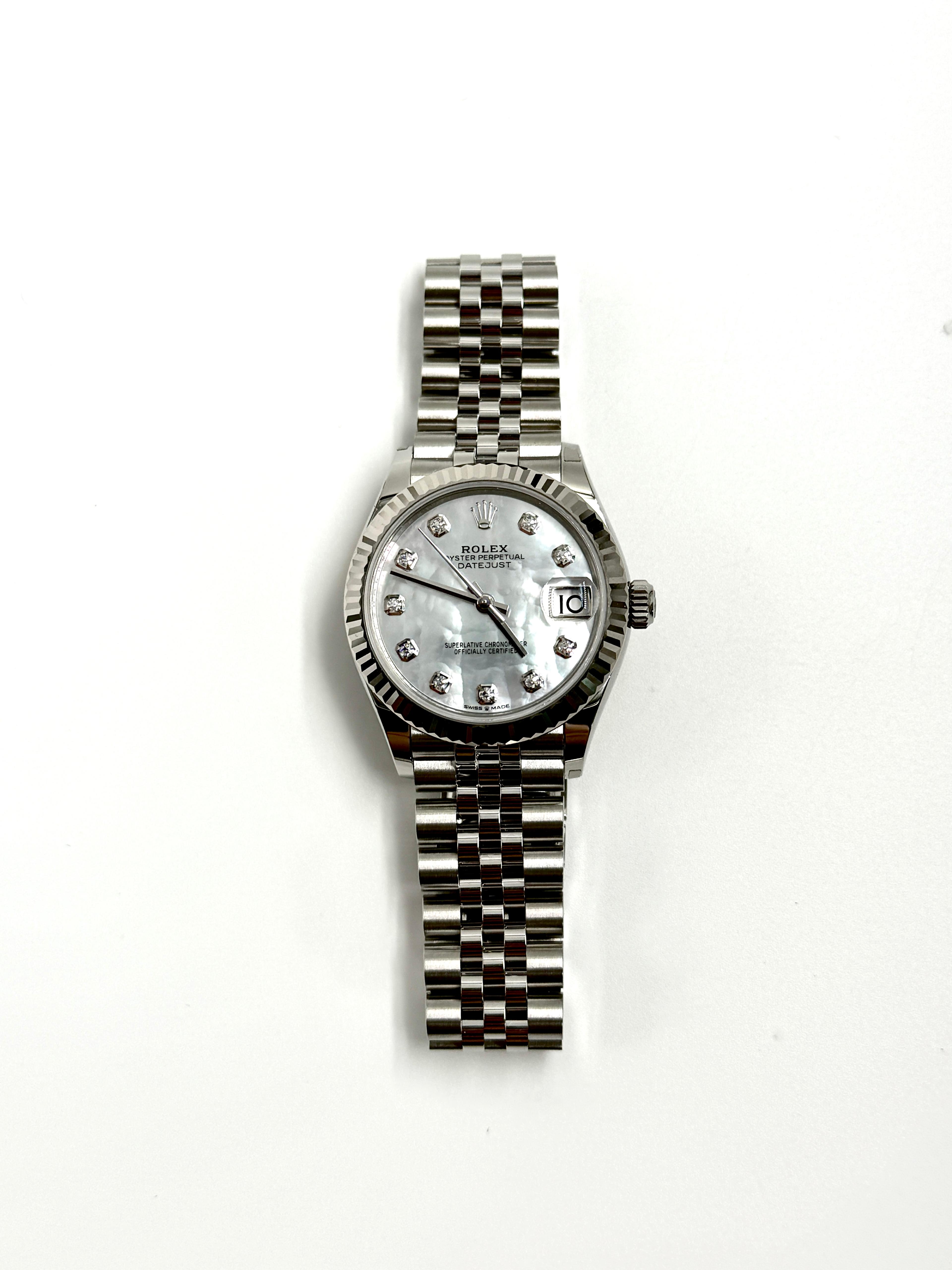 Rolex Datejust 31 278274Ng White Jubilee 2025