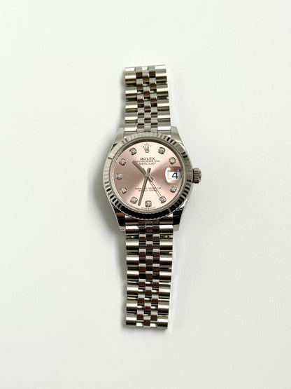 Rolex Datejust 31mm 278274G Pink Index JUB
