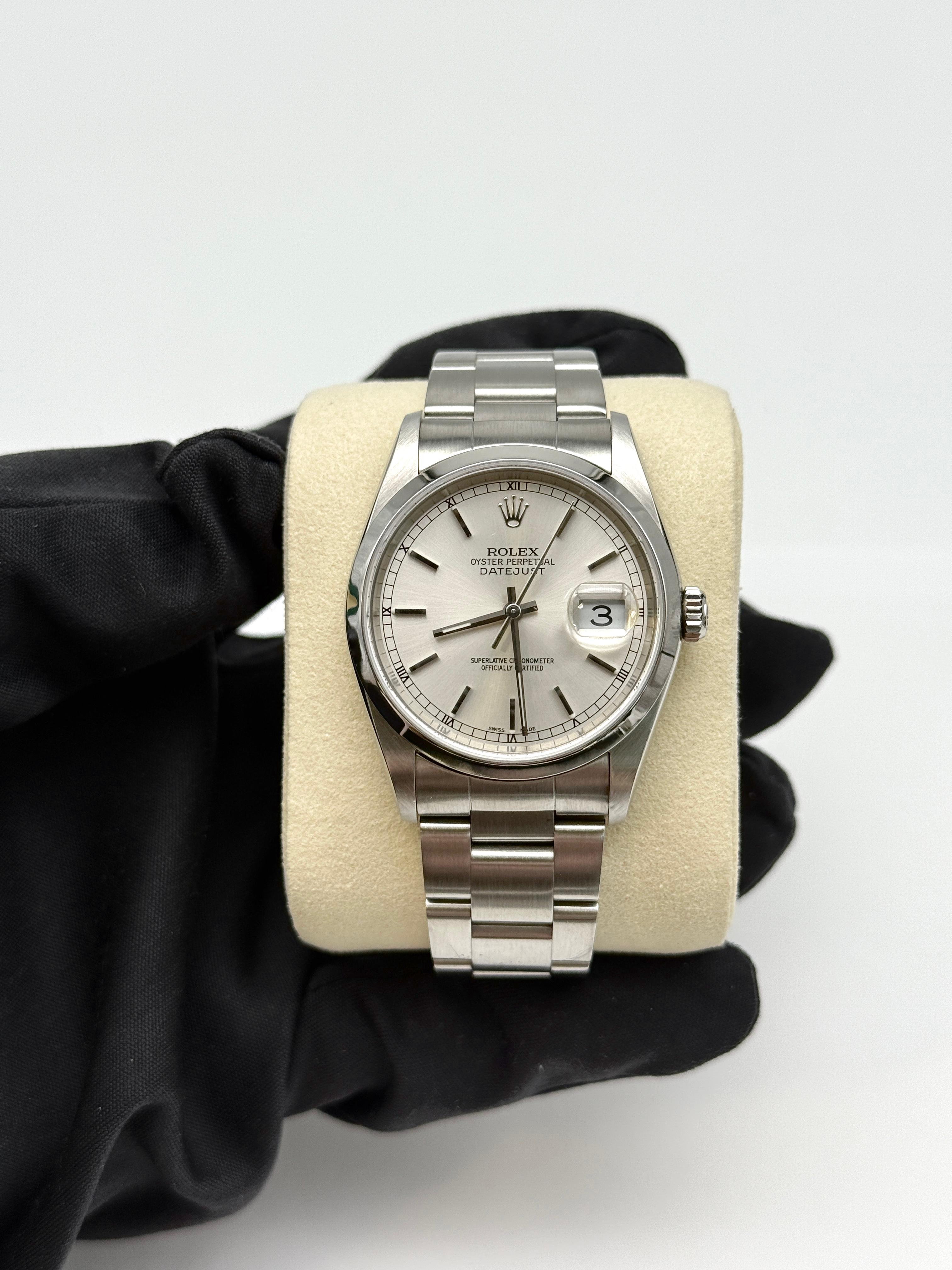 ROLEX 16200 SILVER