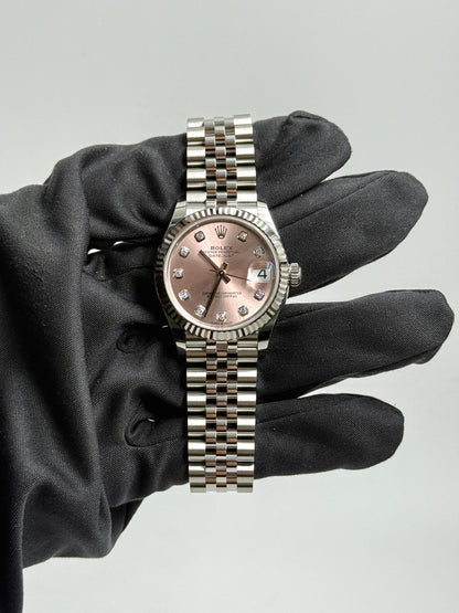 Rolex Datejust 31mm 278274G Pink Index JUB