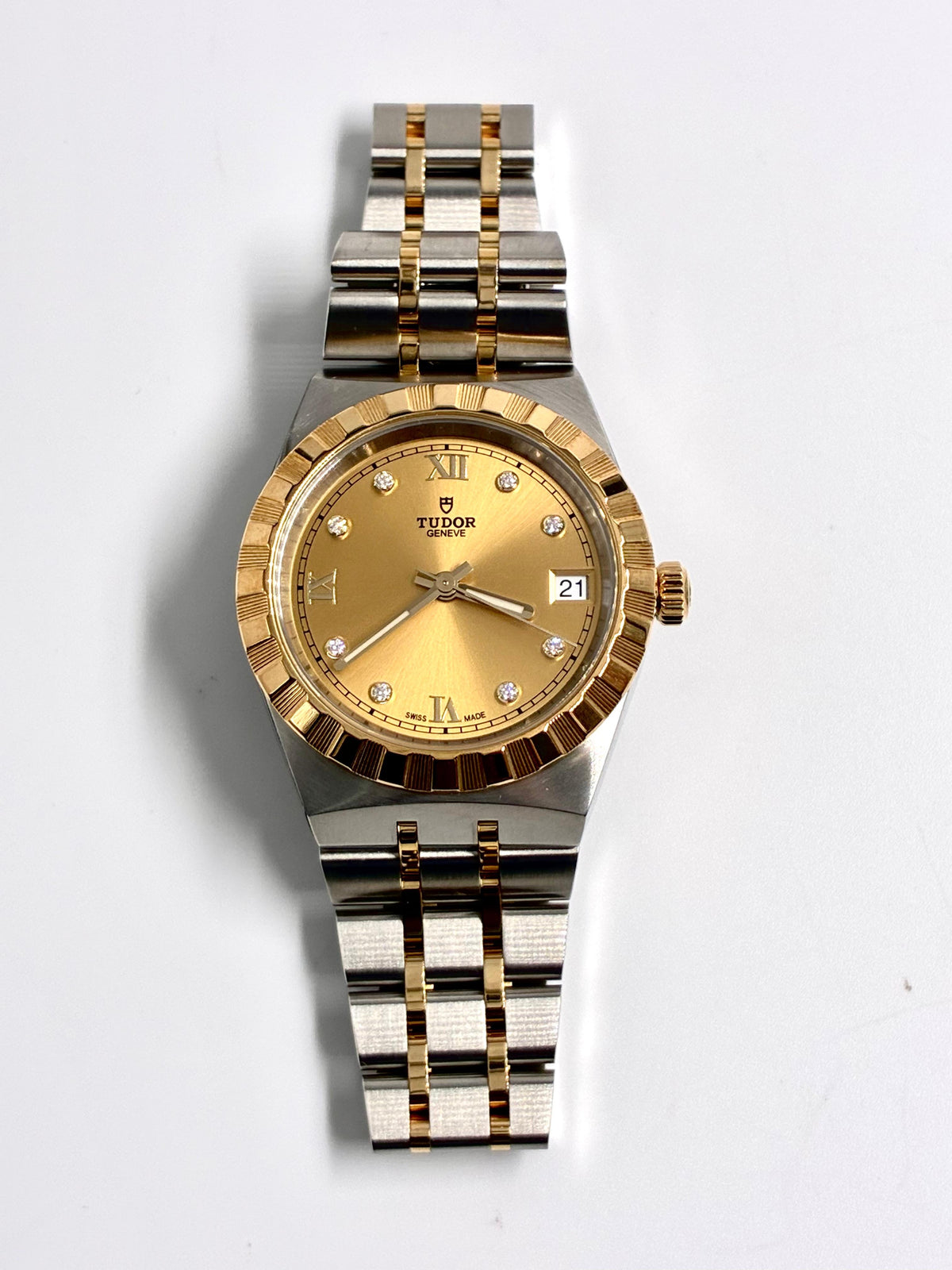 Tudor Royal Date 34 M28403-0006 Champagne Diamond 2026