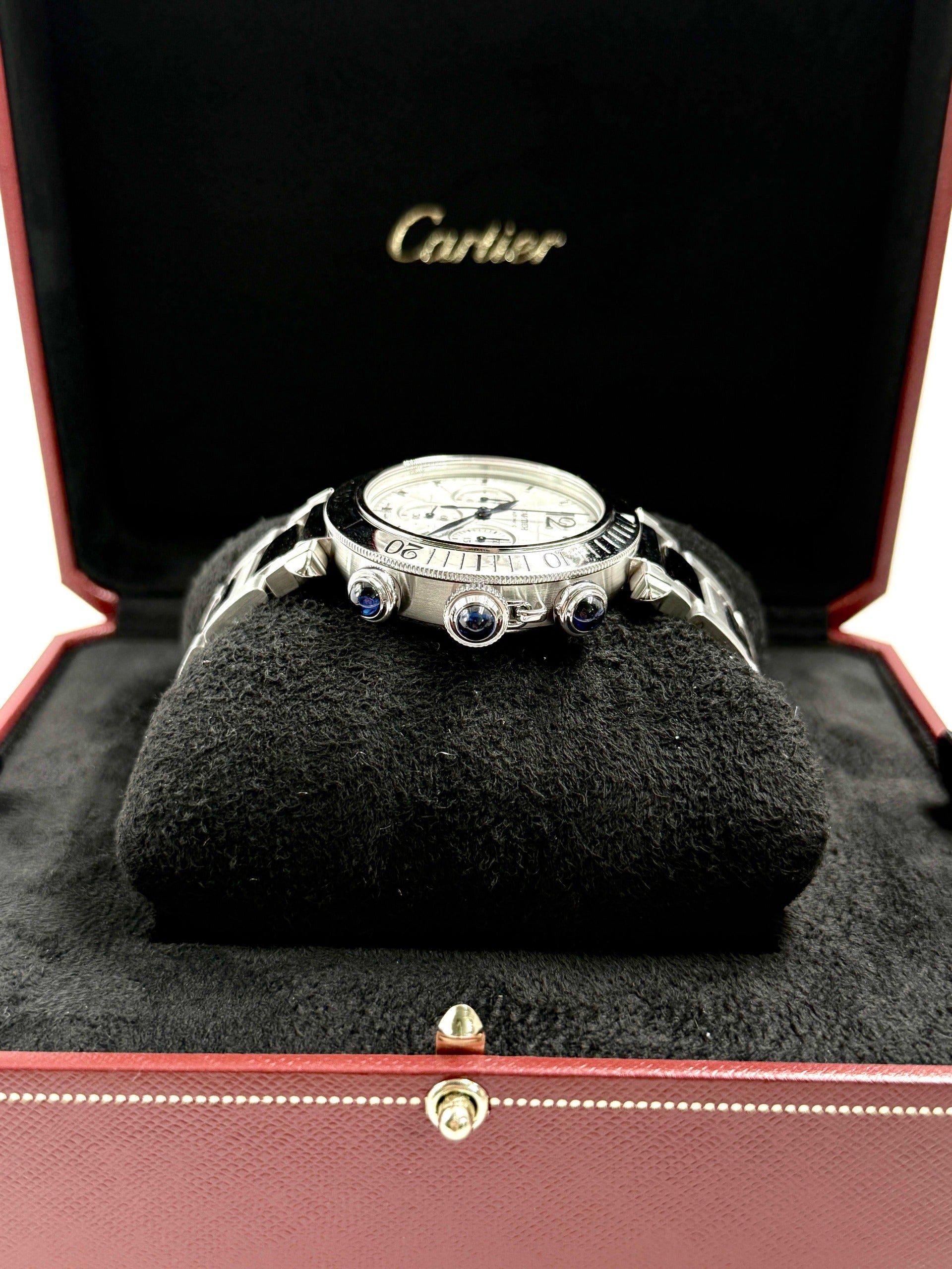 Cartier Pasha Chronograph Watch 41mm WSPA0018