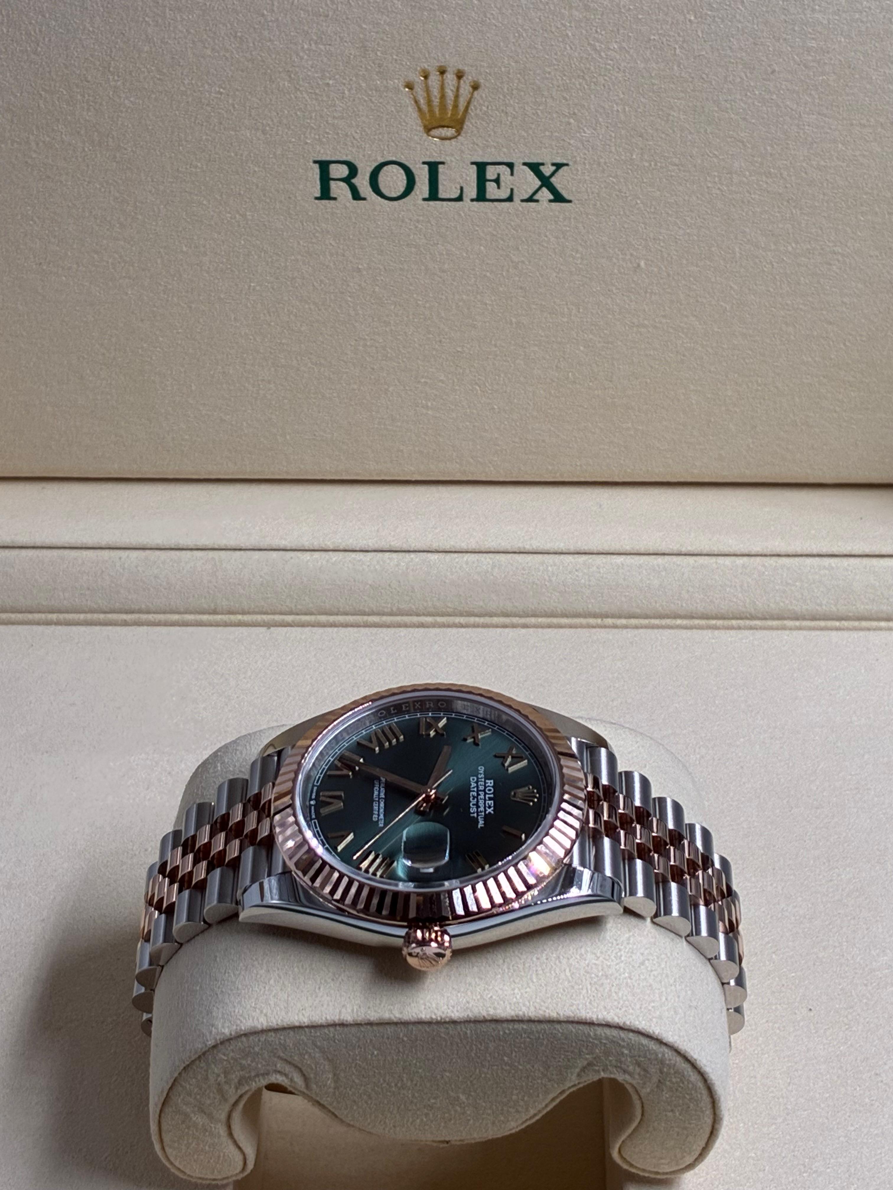 Rolex Datejust 41 126331 Green Roman Jub 2026