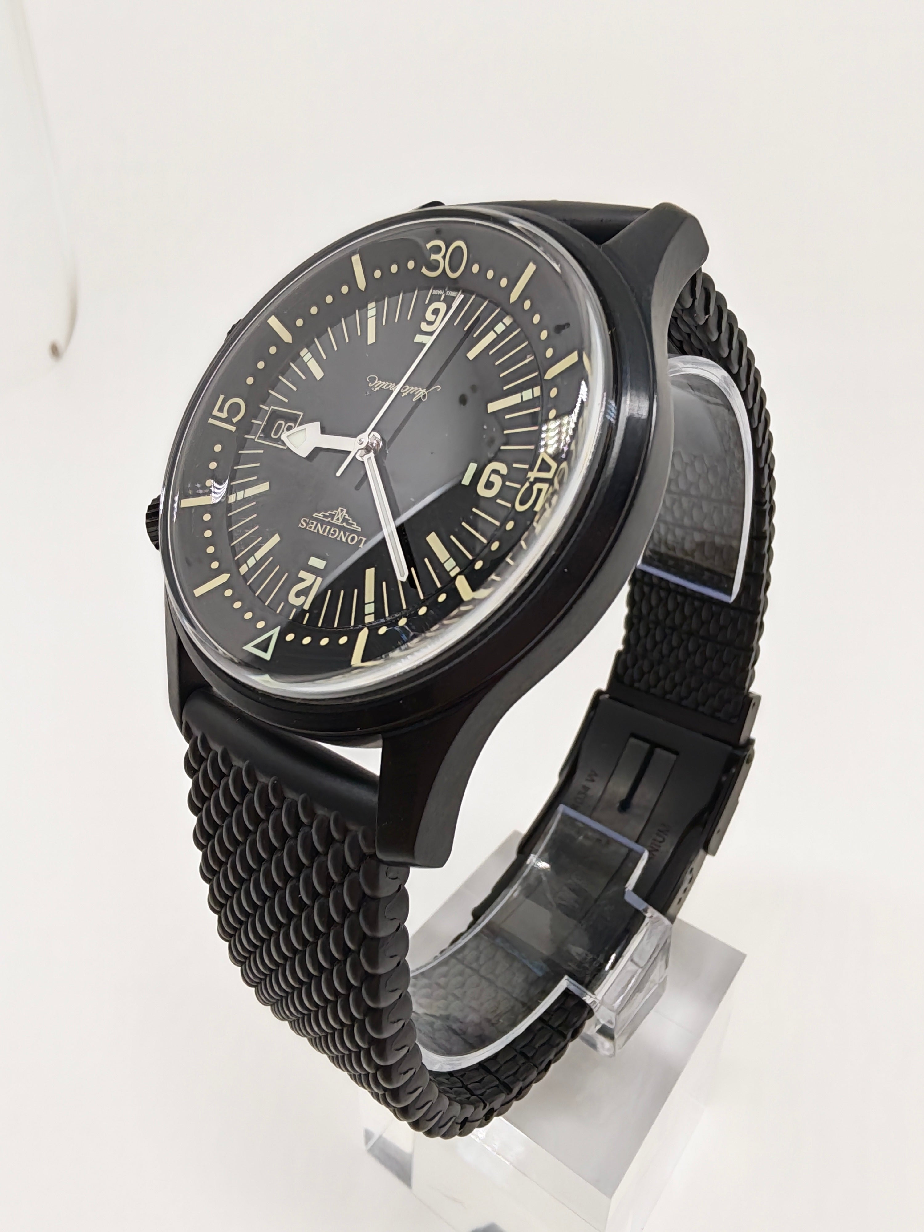 Longines 2026 Legend Diver Automatic Black Dial Men's Watch l3.774.2.50.9