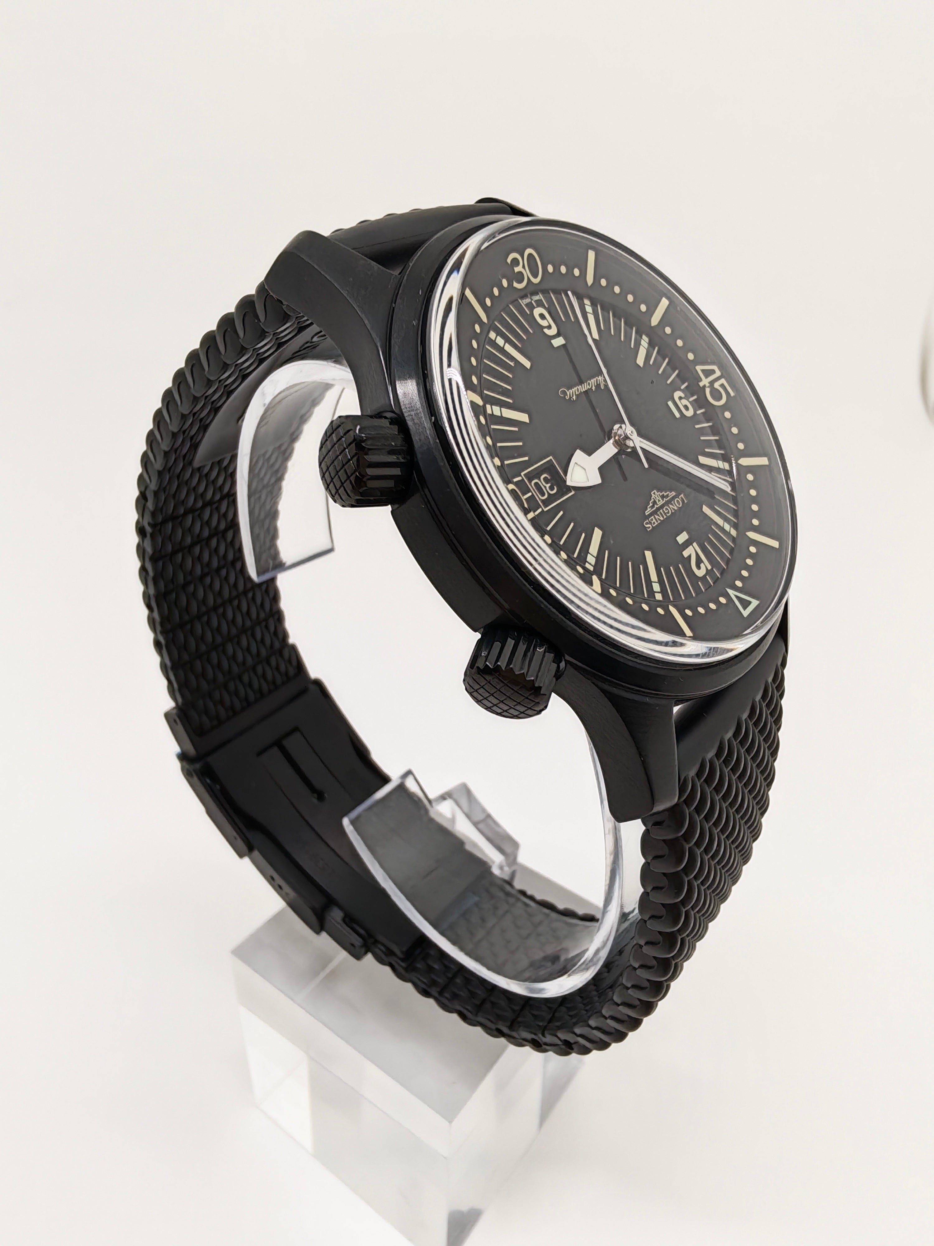 Longines 2026 Legend Diver Automatic Black Dial Men's Watch l3.774.2.50.9