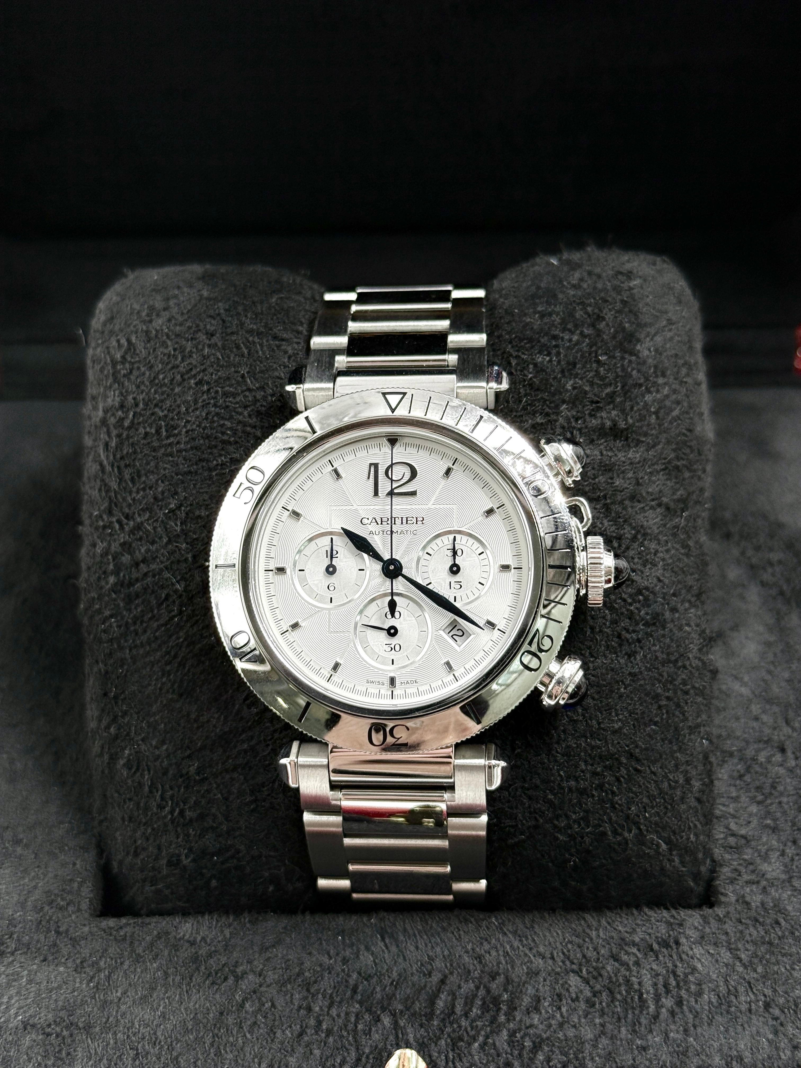 Cartier Pasha Chronograph Watch 41mm WSPA0018