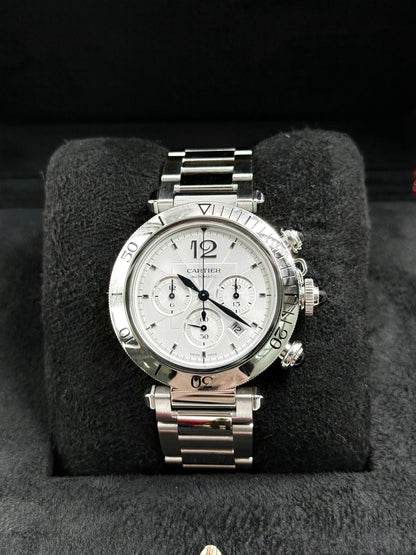 Cartier Pasha Chronograph Watch 41mm WSPA0018
