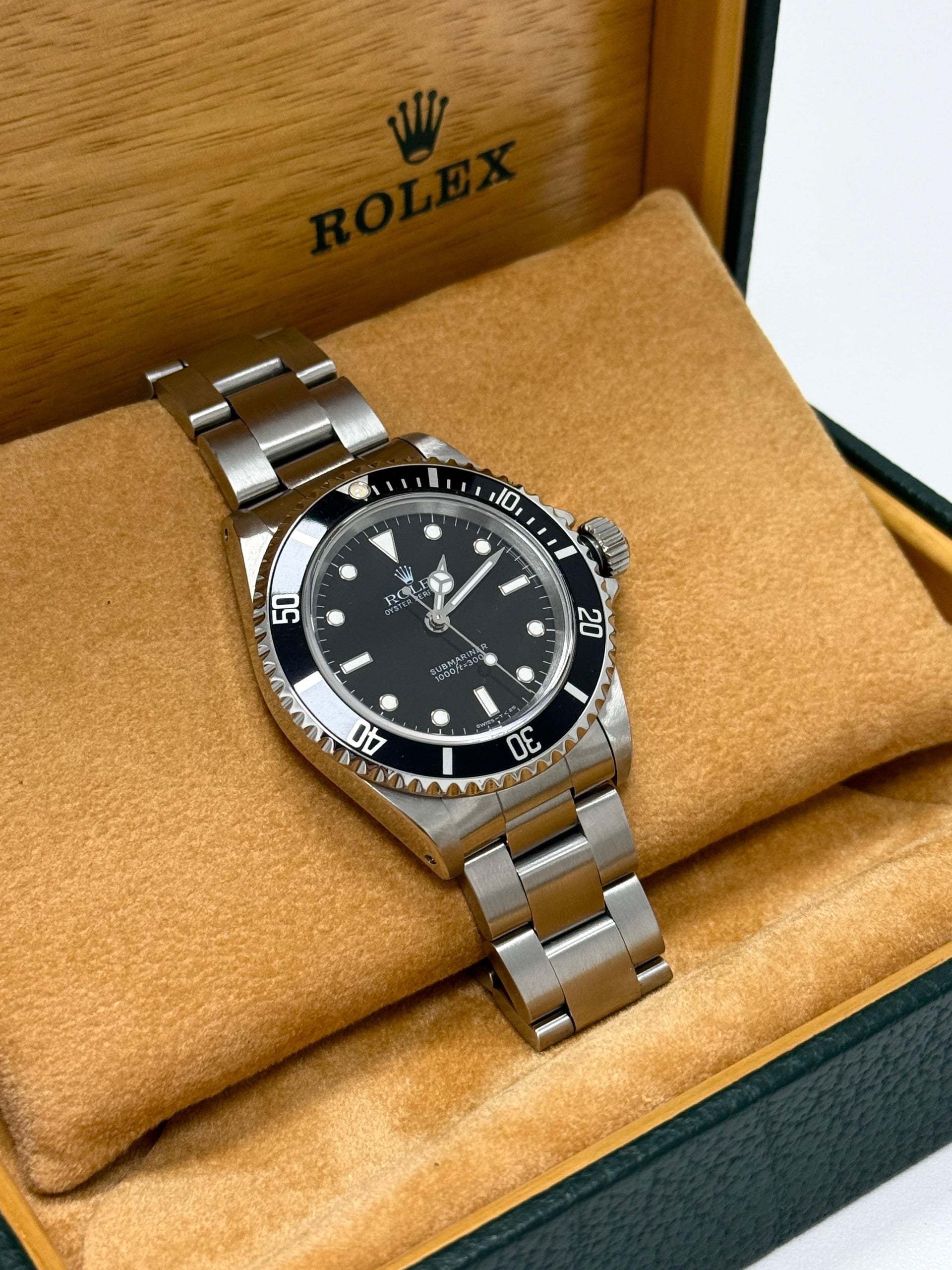 ROLEX 14060 BLACK OYS